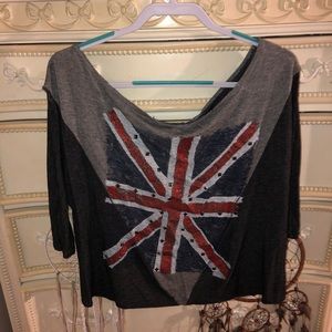 British flag T-shirt